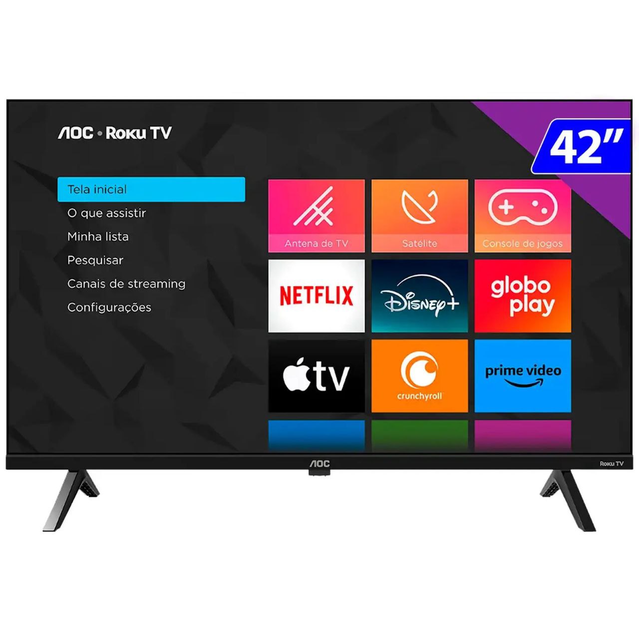 Smart TV AOC LED 42 Full HD Roku 4255045/78G